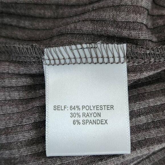 Jane and Delancey Brown Ribbed Knit Cowl Neck Pullover NWT Size XL - Picture 8 of 10